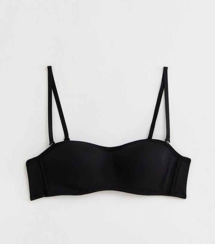 Girls Black Multiway Bandeau Bra