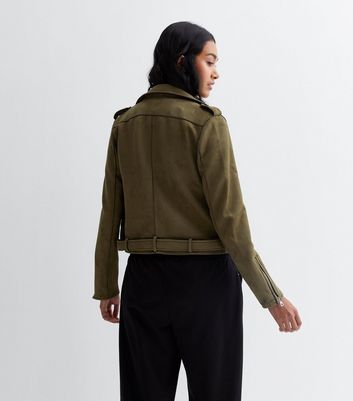 Dark green sale aviator jacket