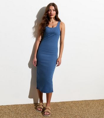 Denim fashion bodycon