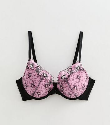 Elomi Brasier Charley Con Bordado Floral Para Mujer, Escote Bajo