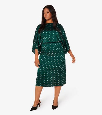 Apricot polka clearance dot dress