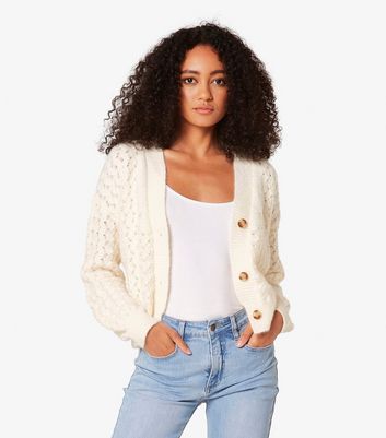 New look cream cardigan hotsell