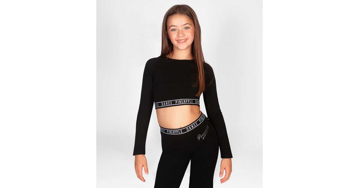 Buy Pineapple Girls' Black Barbarella Crop Toponline