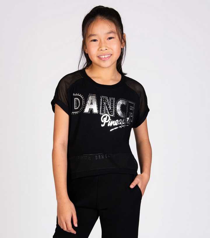 girls metallic shirt