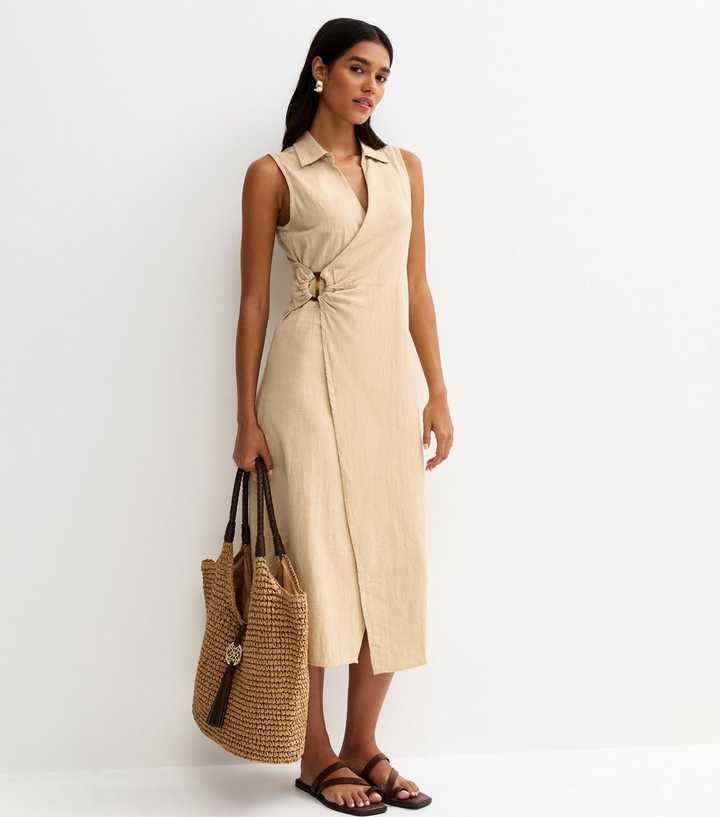 JDY Stone Wrap Midi Dress