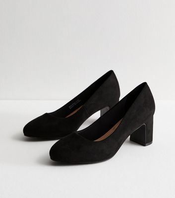 Extra wide fashion court shoes