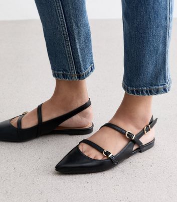 Pointed slingback flats best sale