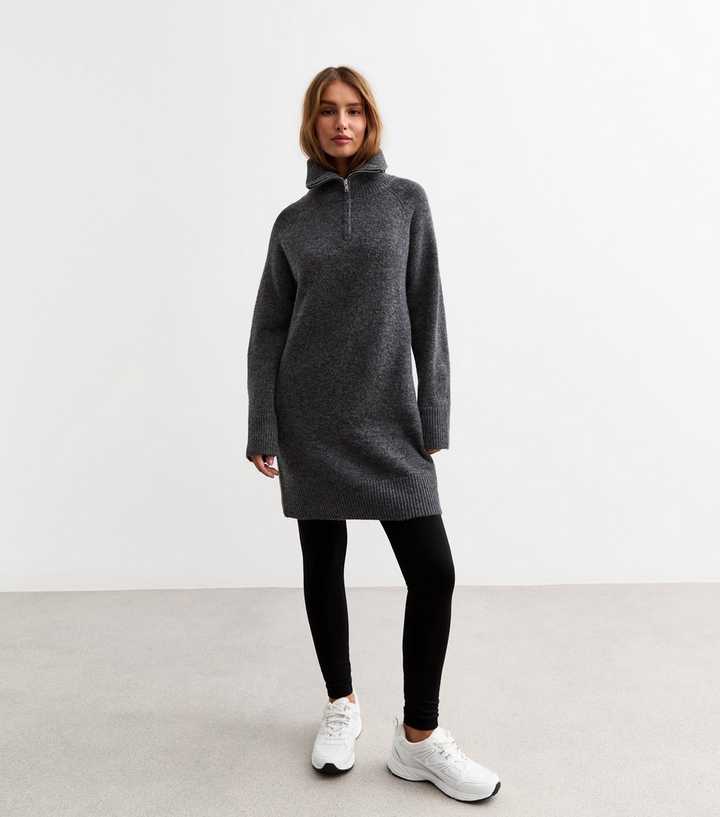 slim fit dress slacks Final Sale - MINKPINK - Janine Cable Knit Jumper Dress main image 0