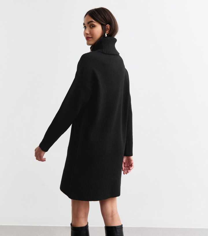 Dresses Mini Dress New Look Black Jumper Dress Black Knit Roll Neck Mini Jumper Dress New Look Dresses Mini Dress New Look Black Jumper Dress Black Knit Roll Neck Mini Jumper Dress New Look