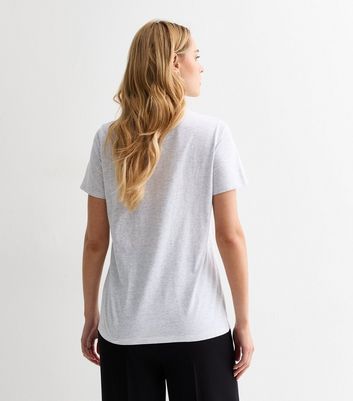 Grey NYC Cotton Blend T-Shirt New Look