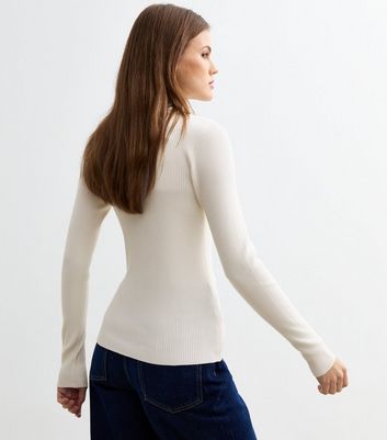 White long sleeve jumper womens hotsell