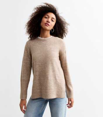 Mink Side Slit Jumper 