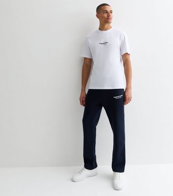 New look navy discount joggers