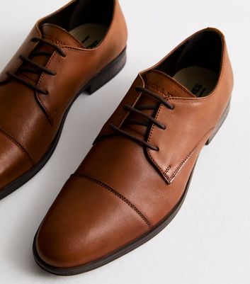 Dark brown leather shoes discount