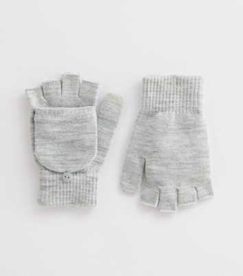 Grey Flip-Top Magic Gloves 