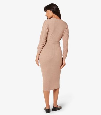 Wrap hot sale jumper dress