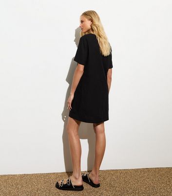 Linen t shirt dress deals