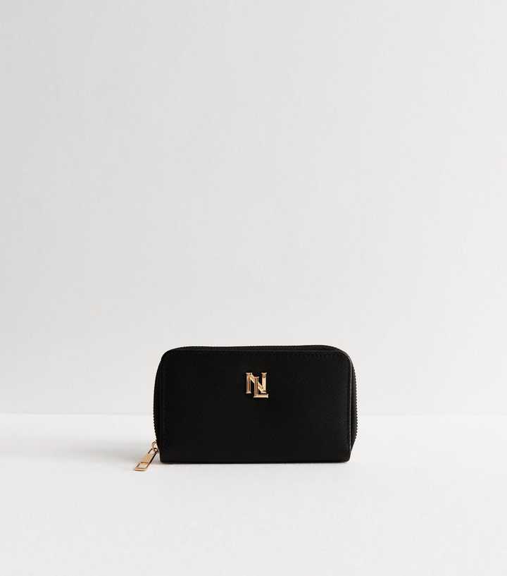 Black NL Zip Around Purse 