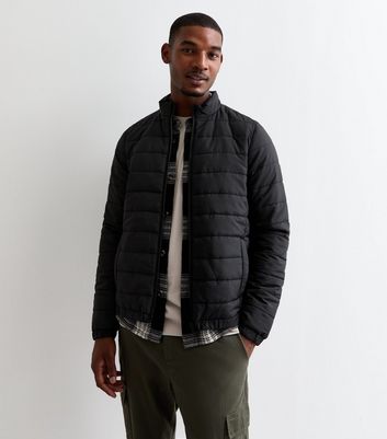 New look mens puffer jacket best sale