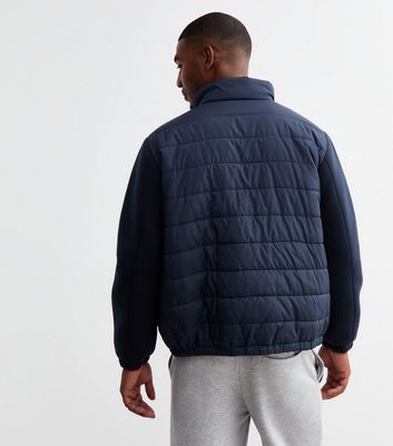 メンズウェア BRIEFING HYBRID PADDED JACKET NAVY vkwear Mens Hybrid Puffer Lightweight Utility Insulated