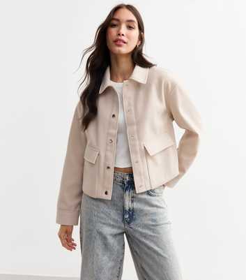 Stone Cropped Shacket 