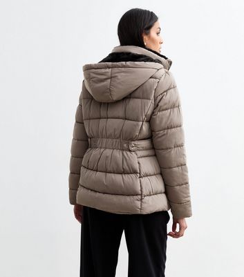 Mink padded coat best sale