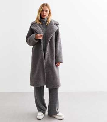 Grey Borg Longline Coat