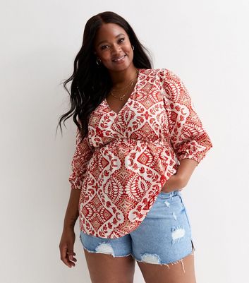 Peplum hem top hotsell
