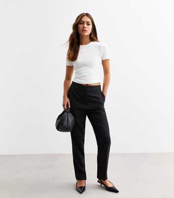 Petite Black Slim Fit Trousers