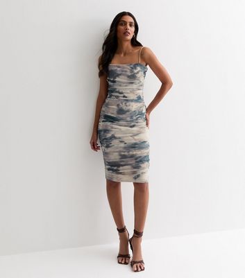 New look tie outlet dye dress