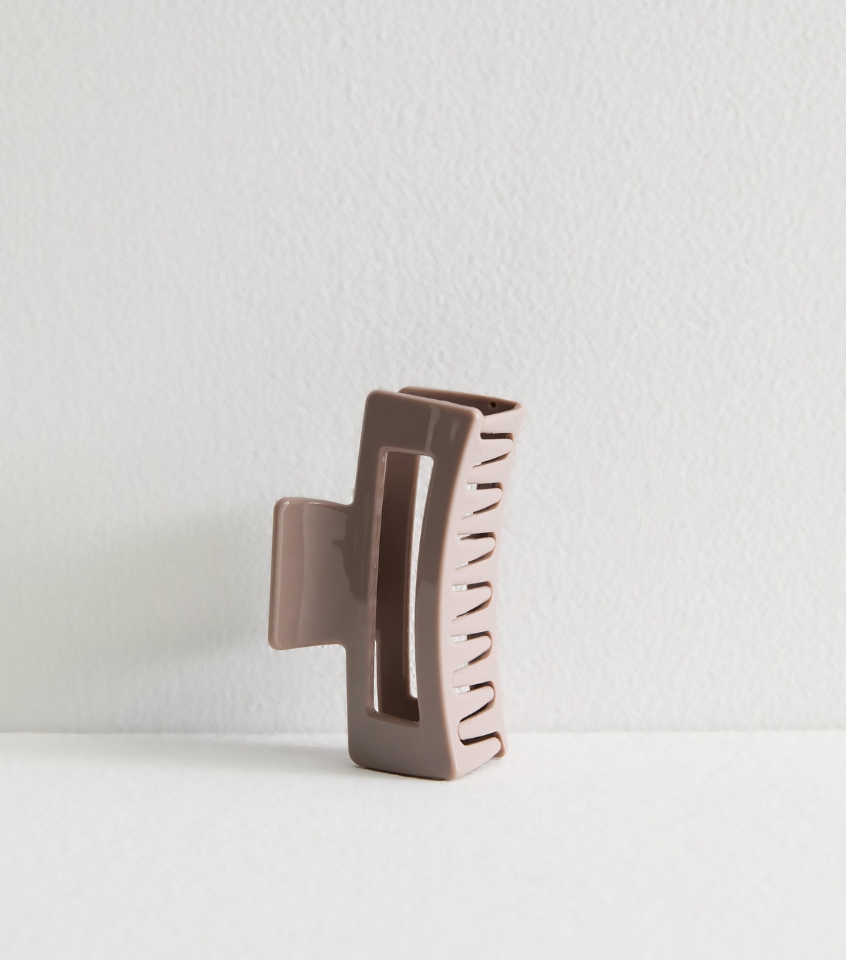 Camel Large Matte Hair Claw Clip New Look