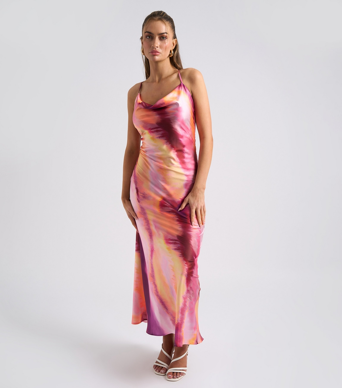 Women's Tie Dye Slip Dress Urban Bliss New Look