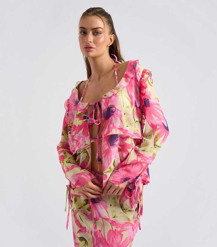 Urban Bliss Floral Beach Top 