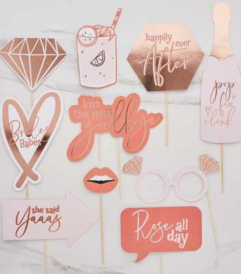 10 Pack Hen Party Photo Props