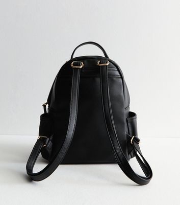 New look black rucksack sale