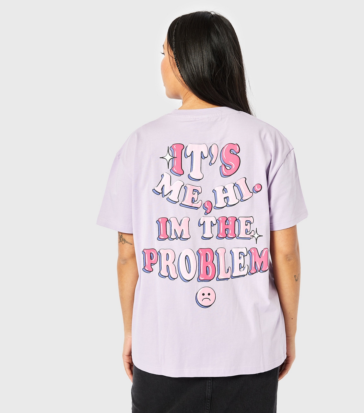 Women's Lilac It's Me Slogan Print T-Shirt Skinnydip New Look