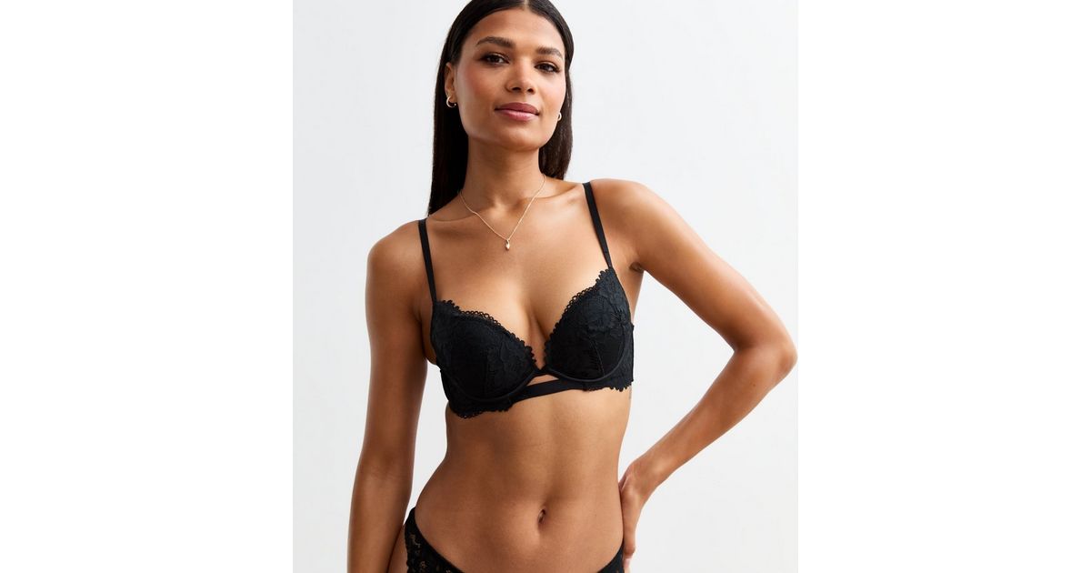 Michelle Push Up Bra Bk0001 Black