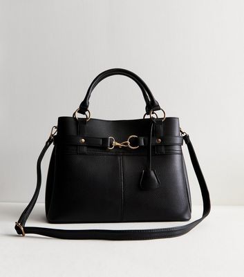 Black colour hand bags best sale