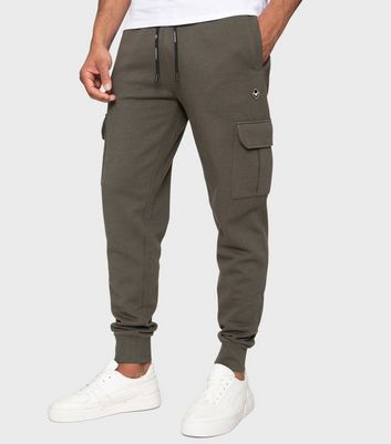 Olive cargo hot sale joggers mens