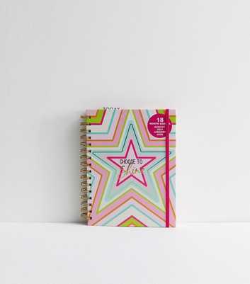 Multicoloured Choose to Shine Planner