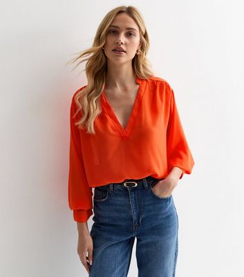 Oversized chiffon blouse deals