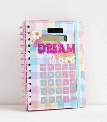 Dream Lined Notebook and Calculator 