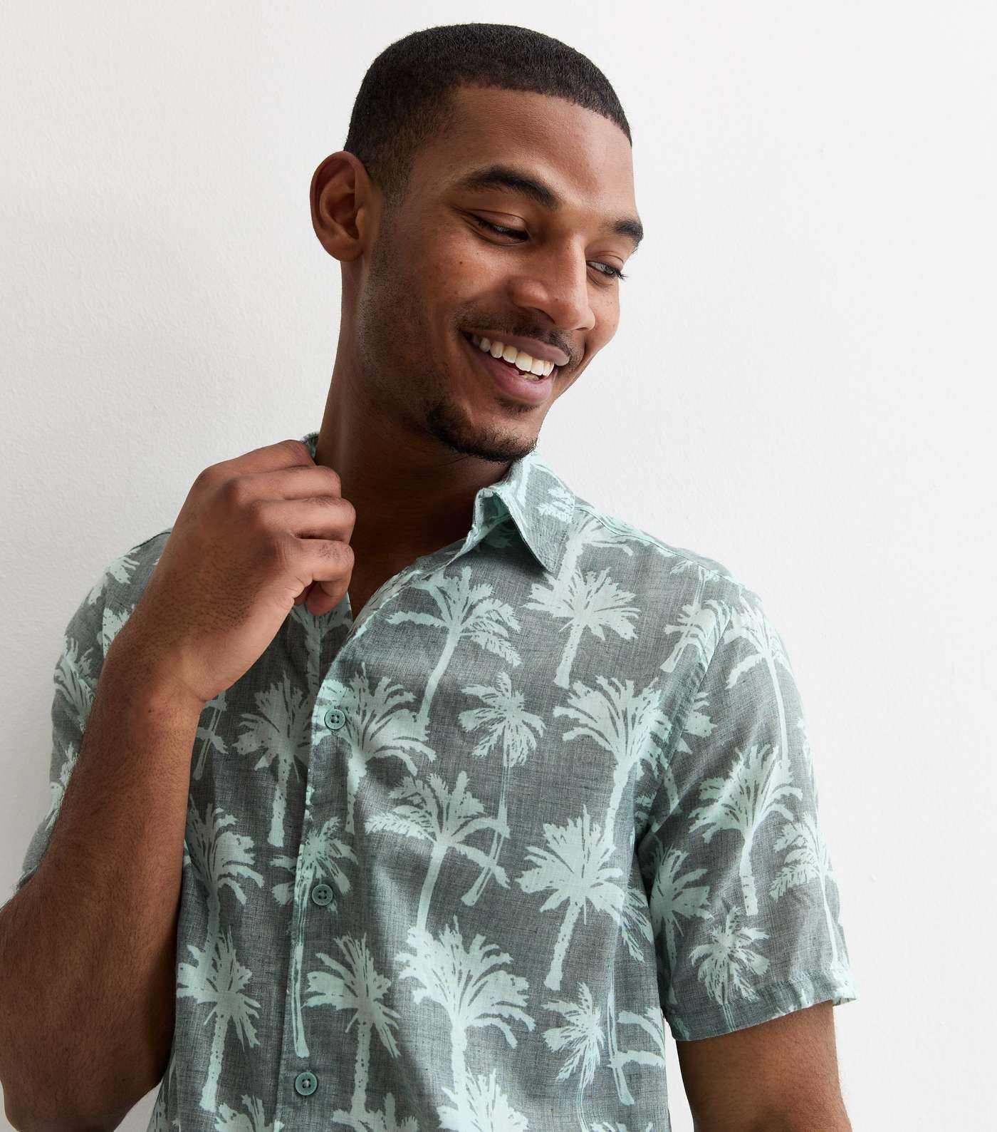 Only & Sons Green Short Sleeve Shirt Image 2