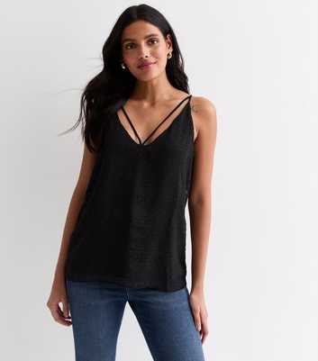 Pack of 2 lace trim strappy tops - Strappy tops - T-shirts