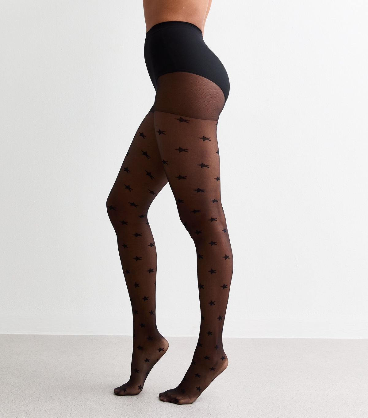 Black Star Tights New Look