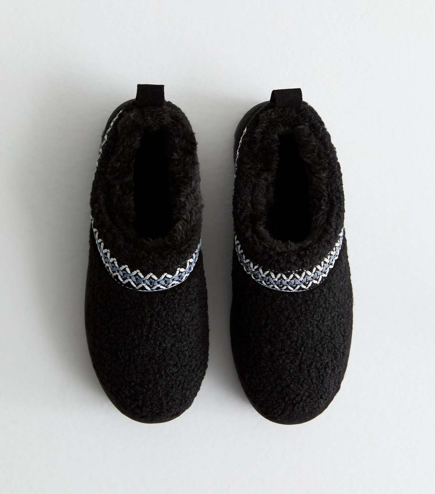 Truffle Black Borg Flatform Slipper Boots