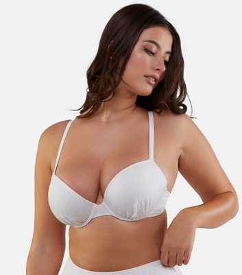 Peek & Beau White Fuller Bust Bikini Top 