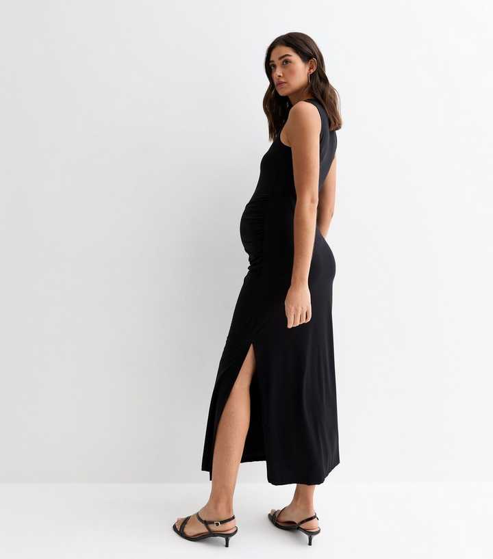 princess polly baby blue dress Black Sexy Maternity Cocktail Dress