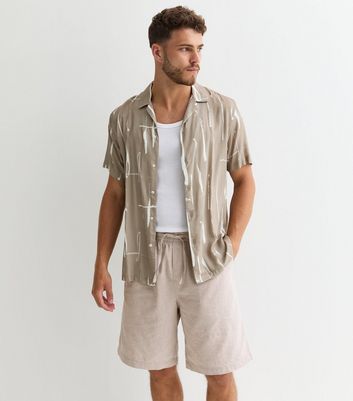 Linen shorts mens uk best sale