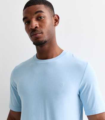 Jack & Jones Blue Premium Stretch-Cotton T-Shirt 
